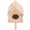 VALICLUD Wooden Budgie Nesting Box, Parrot Nest Box and Birdhouse view 1