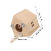 VALICLUD Wooden Budgie Nesting Box, Parrot Nest Box and Birdhouse view 2
