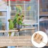 VALICLUD Wooden Budgie Nesting Box, Parrot Nest Box and Birdhouse view 4