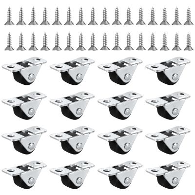 Small Quiet Swivel Casters with Rubber for Furniture
