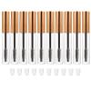 OUNONA Empty 10 ml Mascara Tubes with Transparent Design and Eyelash Brushes, 10-Pack view 1
