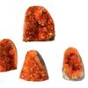 QMIQXIWS 1-Piece 200–300 g Brazilian Citrine Cluster, Gemstone, Spiritual Gift view 1