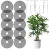 Plant Pot Soil Covers, Cut-to-Fit Mesh, 10-Pack with Stakes view 1