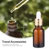 IMIKEYA 10-Pack 20 ml Glass Dropper Bottles with Roller Ball view 3