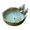 Multifunctional Ceramic Bird Bath, Artistic view 1