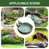 Multifunctional Ceramic Bird Bath, Artistic view 4