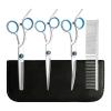 3-Piece Dog Grooming Scissors Set with Comb view 1