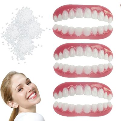 Generic Silicone Denture Reline Set, 3 Pairs