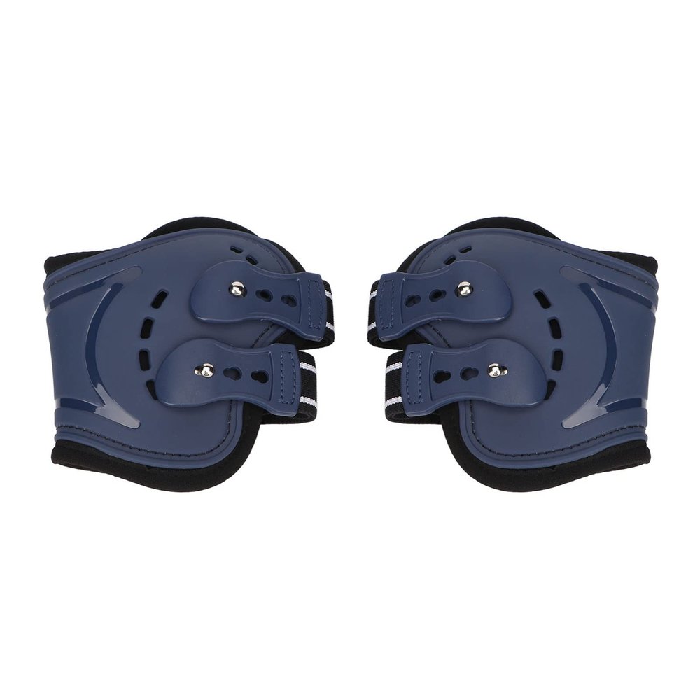 Mavaol Horse Hind Leg Boots, Breathable, Lightweight, Shock-Absorbing, Non-Slip, Blue (M)