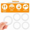 4-Pack Silicone Sealing Rings for 17 oz Portable Bottle Warmers view 4