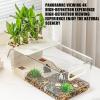 Transparent Stackable Reptile Habitat Tank with Adjustable Basking Platform view 4