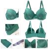 Fashionable Women's Lace Bra Set, Red, 80D view 4