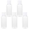 DEARMAMY 25-Pack 50 ml Clear Plastic Flip-Top Travel Bottles, Assorted Colors view 1