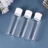 DEARMAMY 25-Pack 50 ml Clear Plastic Flip-Top Travel Bottles, Assorted Colors view 4