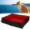 Mavaol Semi-Enclosed Foldable Portable Cat Litter Box view 4