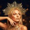 Fashband Mary Halo Headband, Golden Goddess Headpiece view 4