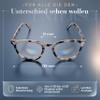 I NEED YOU | ISLA Reading Glasses, Unisex, 6 Colors, +1.5 to +3.0 dpt. (Havana Gray, +3.00) view 3