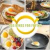 Reusable Nonstick Silicone Egg Ring for Griddles view 4