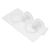 FUTUREORYY Acrylic Double Food and Water Bowl for Geckos and Reptiles view 1
