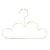 Youbones 30-Pack Non-Slip Metal Children's Hangers, Gold Cloud Shape view 4