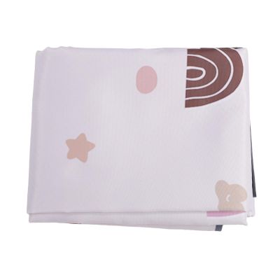 Marhynchus Non-Slip Baby Play Mat, Foldable Portable Crawling Mat with Latex Bottom, 51 x 51 in