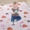 Marhynchus Non-Slip Baby Play Mat, Foldable Portable Crawling Mat with Latex Bottom, 51 x 51 in view 4