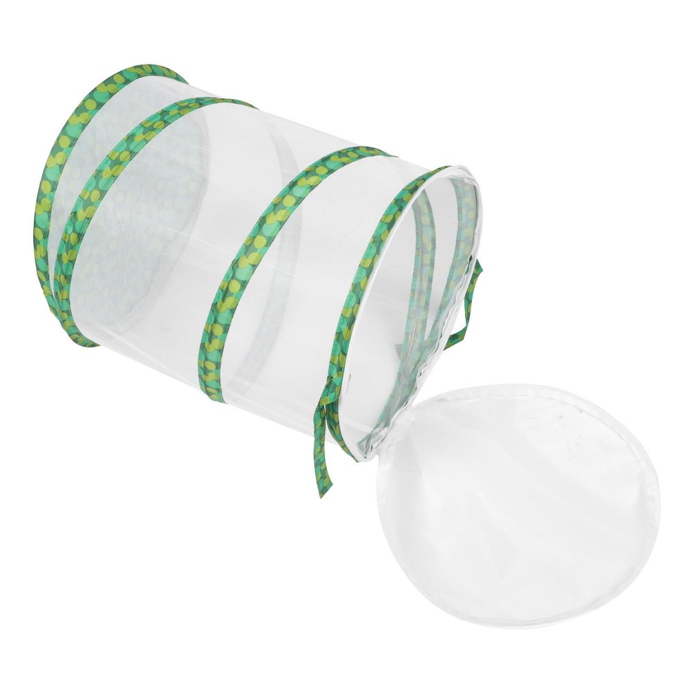 Ciieeo Green Insect Breeding Cage with Lid, Portable Observation Box