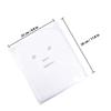 TOVINANNA 100 Pre-Cut Disposable Facial Sheets with Eye, Nose, and Mouth Openings, Highly Absorbent, for Beauty Salons and Makeup Removal view 2