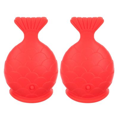 Housoutil Fish-Shaped Lip Plumper Tool, 2-Piece Silicone Set