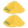 VALICLUD Pet Bird Anti-Bite Collars, 2-Piece Fleece and Linen Set view 1