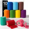 Rokehr Self-Adhering Bandage, 10 Rolls, 3 in x 4.9 yd view 1