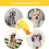 Yagerod Anti-Stress Duck Dog Toy with Squeak, Blue, 32 x 28 cm view 3