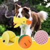 Yagerod Anti-Stress Duck Dog Toy with Squeak, Blue, 32 x 28 cm view 4