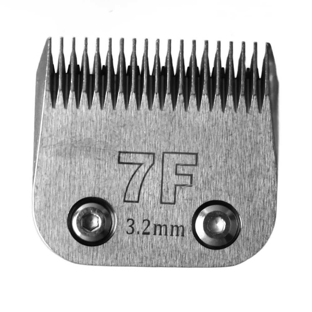 QANYEGN Dog Clipper Replacement Blades, 7F Grooming Blades for Dogs and Cats