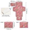 Reusable Portable Changing Pad with Tissue Pocket view 4