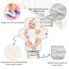 Reusable Baby Changing Pad with Tissue Pocket, Portable Changing Mat for Babies, Moms and Dads view 3