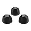 Opatiny 3-Piece Black Shower Knob Replacement Set view 2