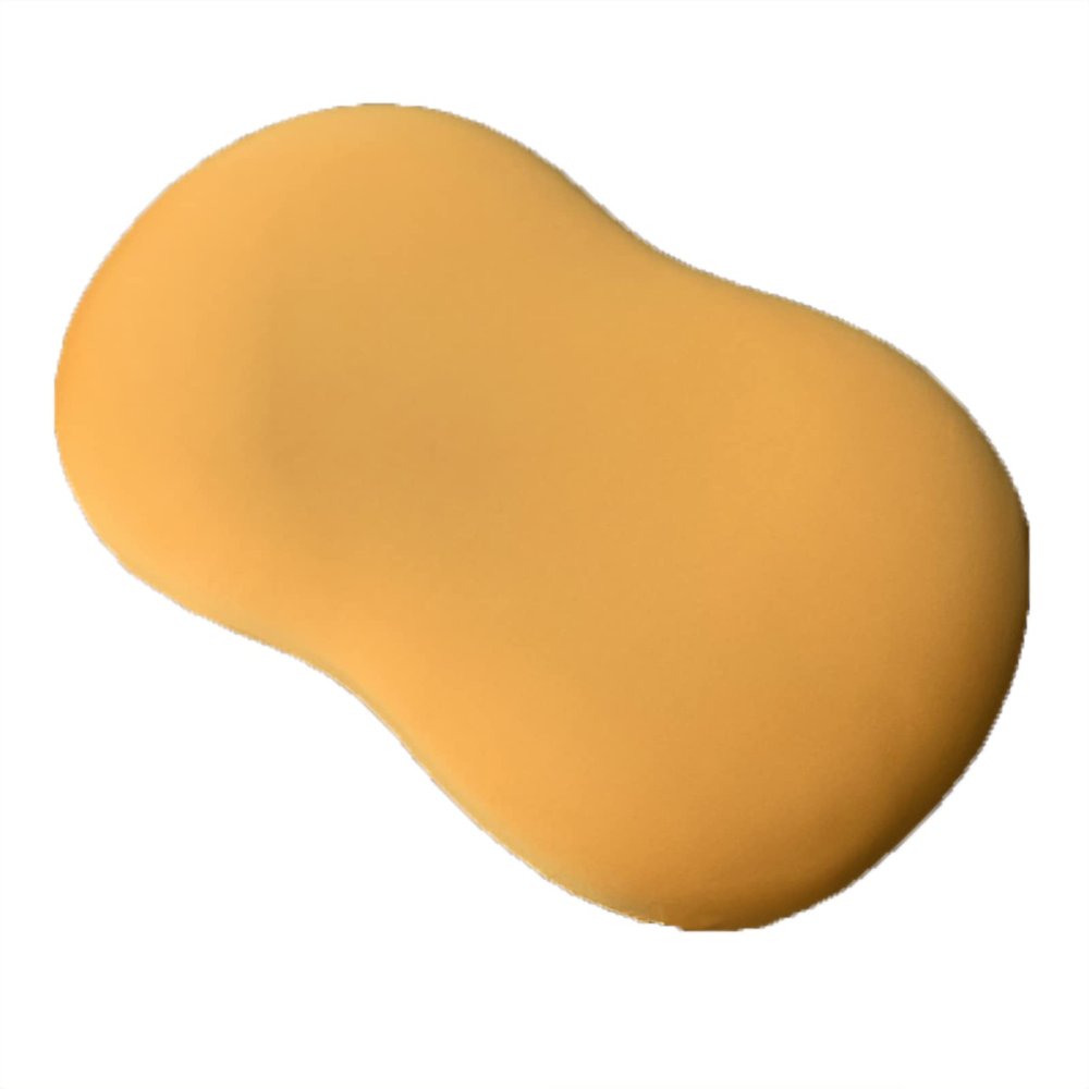 Brrnoo Soft Neck Support Pillow, Ergonomic Sleeping Pillow for Men and Women, Yellow