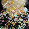 50 g Heart Nail Glitter Powder, Mixed Nail Decorations view 1