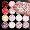 50 g Heart Nail Glitter Powder, Mixed Nail Decorations view 2