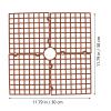 Homoyoyo Plant Pot Grid, 3-Piece Plastic Soil Protector, Cuttable view 2