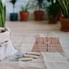 Homoyoyo Plant Pot Grid, 3-Piece Plastic Soil Protector, Cuttable view 3