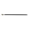 Last der Welt Wooden Walking Stick with Silver Metal Handle view 3