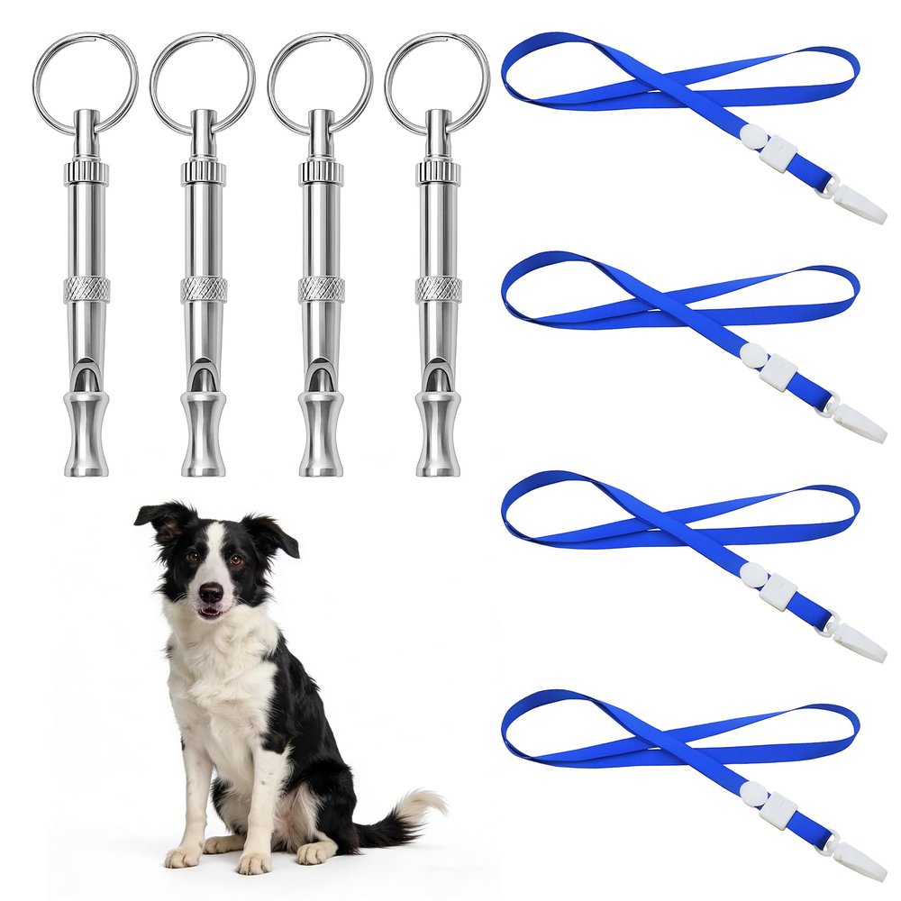QLK 4-Pack Dog Whistle