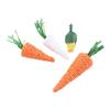 Grass-Woven Corn-Carrot Chew Toy for Hamsters & Rabbits view 3