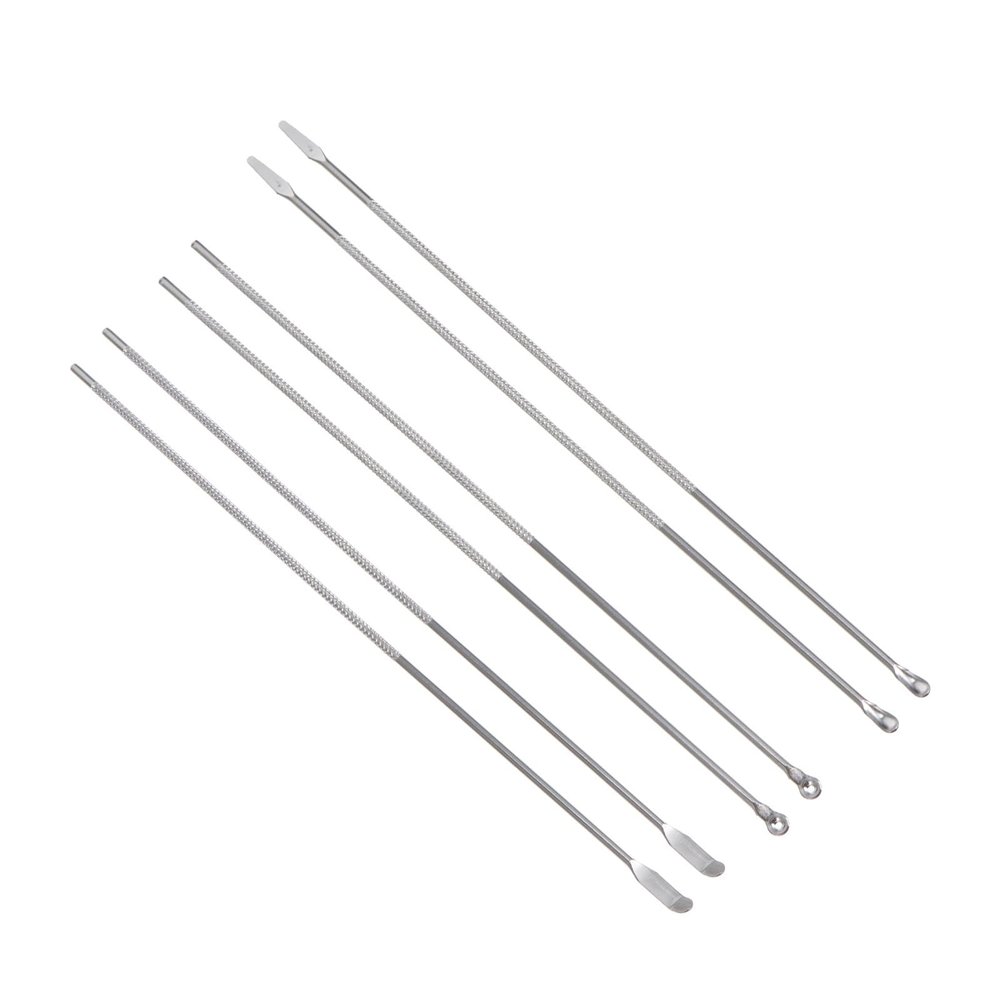 Anneome 6-Piece Earwax Removal Set, Stainless Steel, Non-Slip Handles