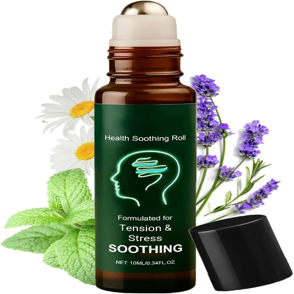 Wild Peppermint Essential Oil Roll-On for Headache Relief