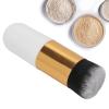 Foundation Makeup Brush, White/Gold view 3