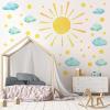 FUFUQUARE Cartoon Sun Wall Stickers for Kids' Rooms view 4