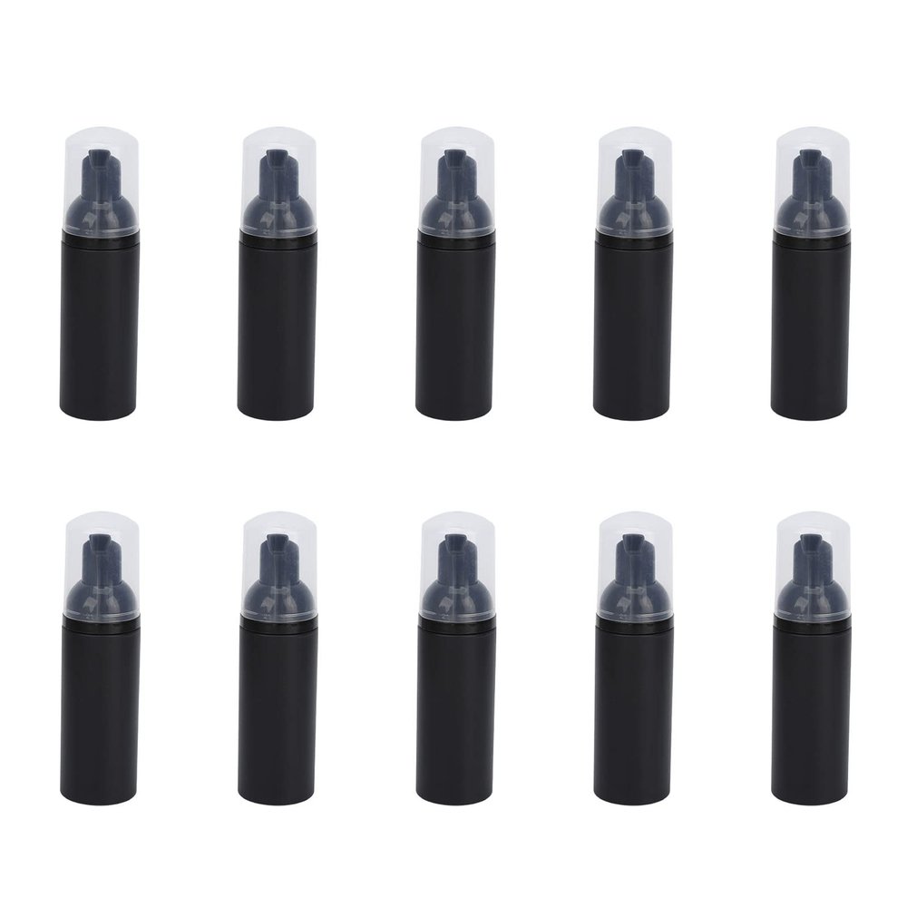 Foaming Bottle, 10-Pack, 50 ml, Reusable, Wide-Mouth, PET, 13 x 3.6 cm